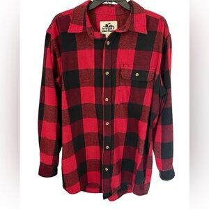 Mens Old Mill Flannel Shirt Size L